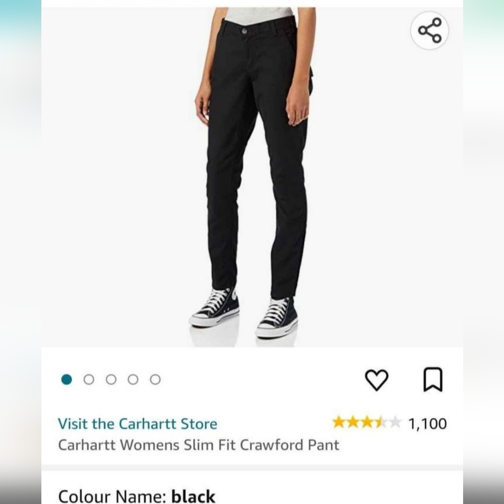 Carhartt slim fit jeans size 8